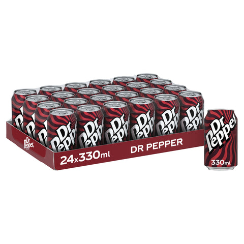 Dr Pepper 330ml - Pack of 24