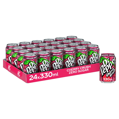 Dr Pepper Zero 330ml - Pack of 24
