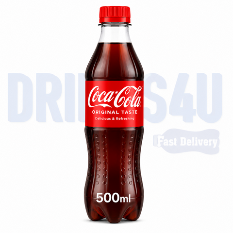 Coca-Cola Original Taste 500ml Bottles (12 of Pack)