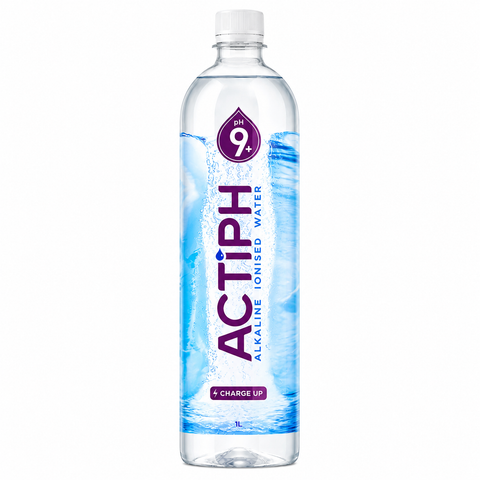 ACTIPH Alkaline Ionised Water 1L x 12 Bottles