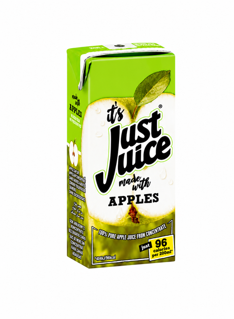 Just Juice Apple Juice Drink 200ml x 24 Cartons