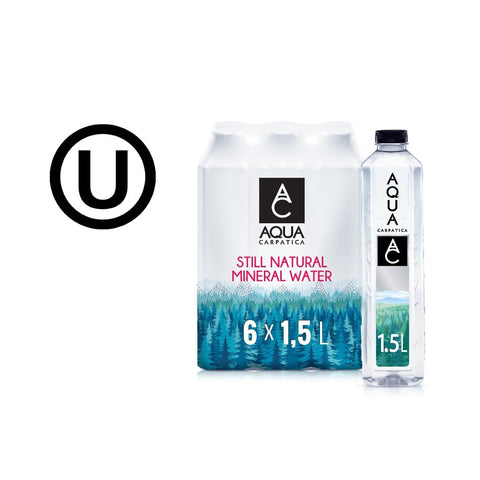 Aqua Carpatica Still Natural Water 1.5L - Pack of 6