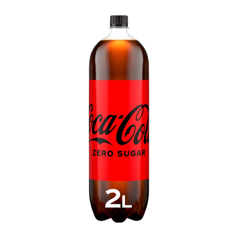 Coca-Cola Zero Sugar 2L Bottles (Pack of 6)