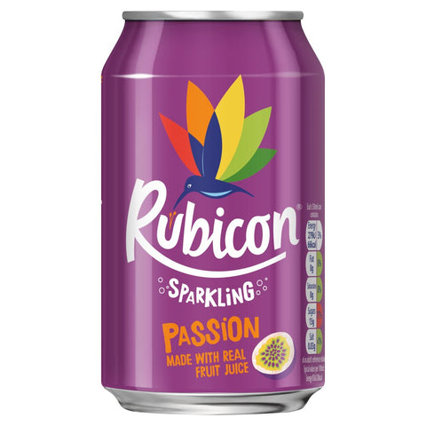 Rubicon Sparkling Passion 330ml - Pack of 24