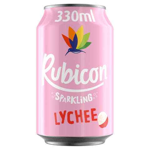 Rubicon Sparkling Lychee 330ml - Pack of 24
