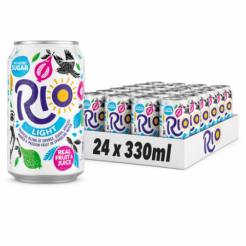 Rio Light Tropical 330ml Cans x 24
