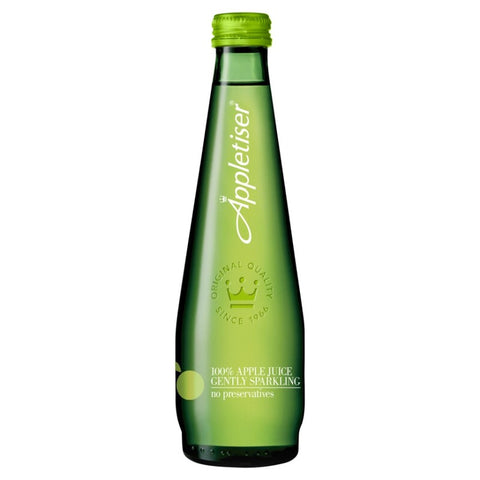 Appletiser Sparkling Apple Juice Glass Bottles 275ml x 24