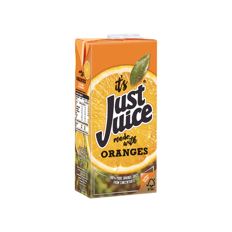 Just Juice Orange Juice 1L Cartons (Case of 12)