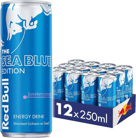 Red Bull Blue Edition 250 ml - Pack of 12