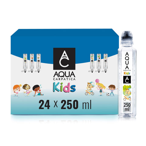 Aqua Carpatica Natural Still Mineral Water 250ml - Pack of 24