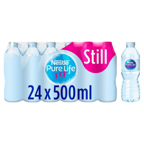 Nestle Pure Life Still Spring Water 500ml - Pack of 24