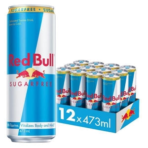 Red Bull Sugar Free 473ml - Pack of 12