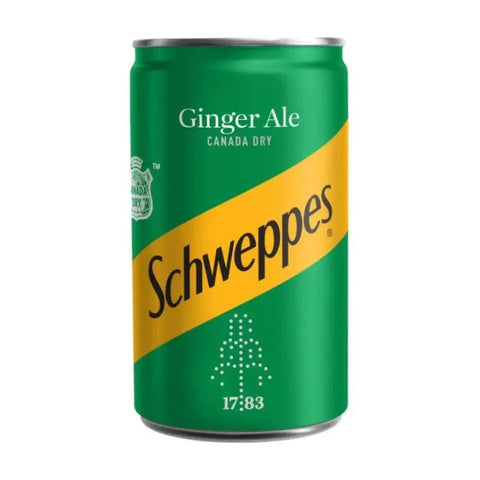 Schweppes Ginger Ale Classic Cans 150ml – Pack of 24