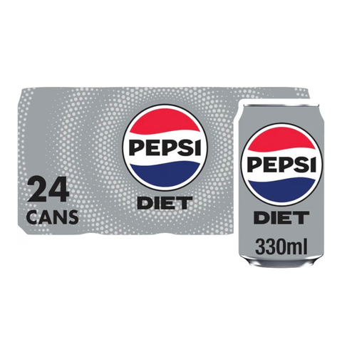 Pepsi Diet 330ml - Pack of 24