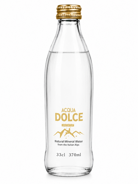 Acqua Dolce Natural Mineral Water Glass Bottle 330ml x 24