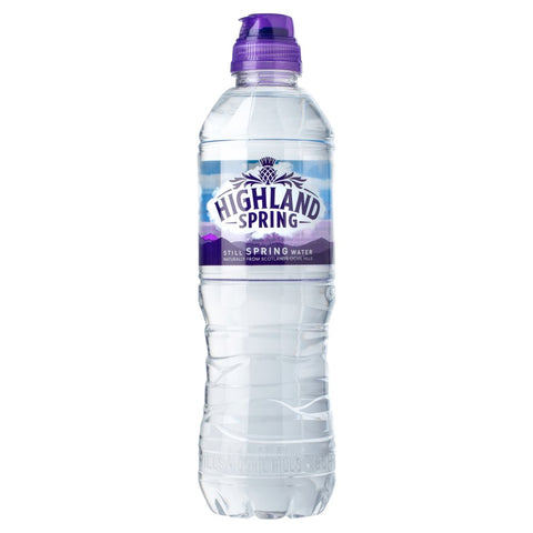 Highland Water with Sports Cap  500ml - Pack of 24