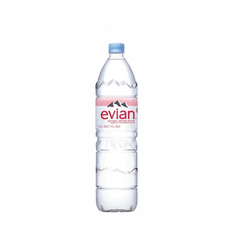 Evian Water 1.5L - Pack of 6