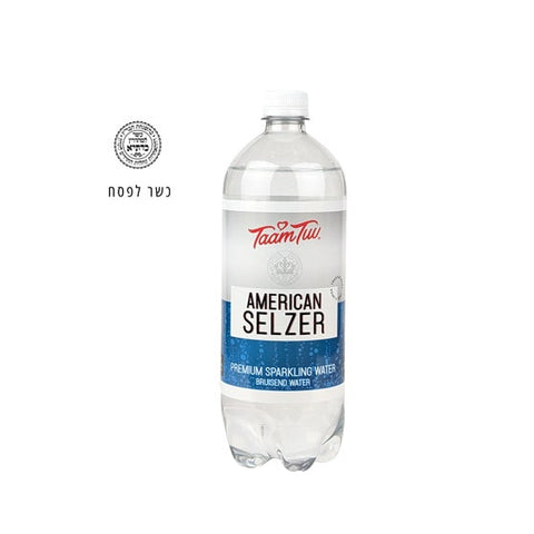 Taam Tuv American Seltzer 1L Bottles - Pack of 12 ￼