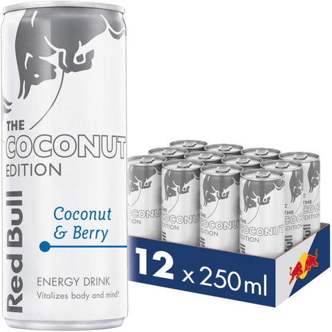 Red Bull Energy Coconut Edition 250ml - Pack of 12